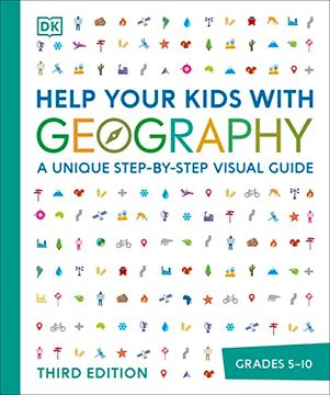 portada Help Your Kids With Geography: A Unique Step-By-Step Visual Guide (dk Help Your Kids) (en Inglés)
