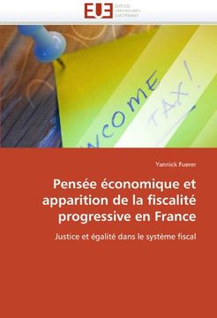 portada Pensee Economique Et Apparition de La Fiscalite Progressive En France