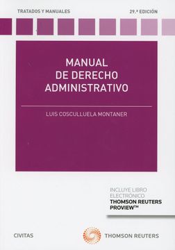 portada Manual de Derecho Administrativo (in Spanish)