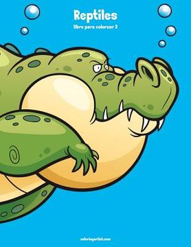 portada Reptiles libro para colorear 2