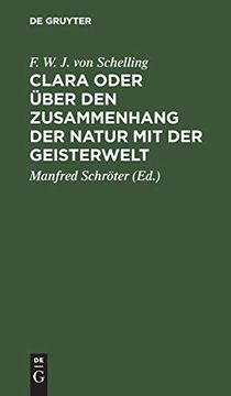 portada Clara Oder Über den Zusammenhang der Natur mit der Geisterwelt (in German)