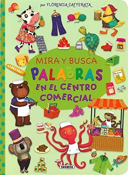 portada Mira y Busca Palabras en el Centro Comercial (in Spanish)