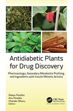 portada Antidiabetic Plants for Drug Discovery: Pharmacology, Secondary Metabolite Profiling, and Ingredients with Insulin Mimetic Activity (en Inglés)