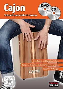 portada Cajon - schnell und einfach lernen + CD + DVD