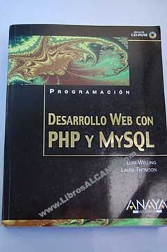 portada desarrollo web con php y mysql