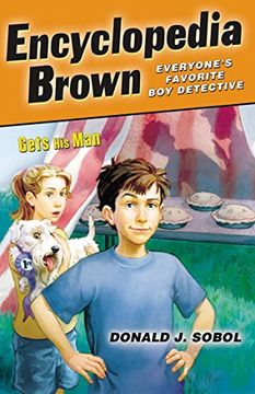 portada Encyclopedia Brown Gets his man (in English)