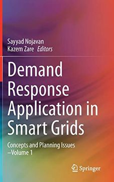 portada Demand Response Application in Smart Grids: Concepts and Planning Issues - Volume 1 (en Inglés)