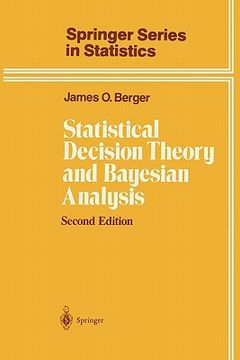 portada statistical decision theory and bayesian analysis (en Inglés)