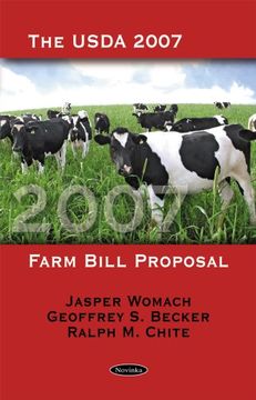 portada Usda 2007 Farm Bill Proposal de Ralph m. Chite(Nova Science Publishers Inc)
