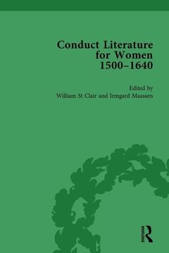 portada Conduct Literature for Women, Part I, 1540-1640 Vol 6 (en Inglés)