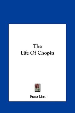portada the life of chopin (en Inglés)
