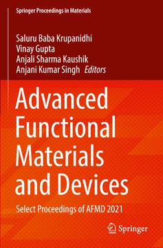 portada Advanced Functional Materials and Devices: Select Proceedings of Afmd 2021 (in English)