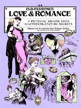 portada old-fashioned love and romance: a pictorial archive from 19th-century sources