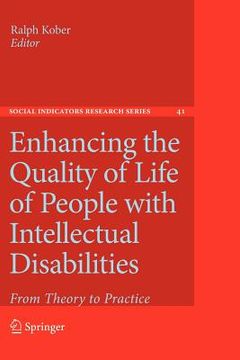 portada enhancing the quality of life of people with intellectual disabilities: from theory to practice