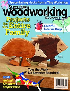 portada Scroll saw Woodworking & Crafts Issue 82 Spring 2021: Projects for the Entire Family (en Inglés)