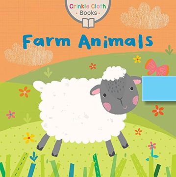 portada Farm Animals (Crinkle Cloth Books) (en Inglés)