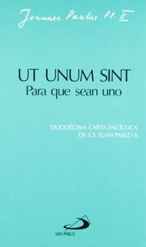 portada ut unum sint = para que sean uno (in Spanish)