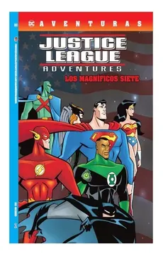 portada Dc Comics Justice League Adventures: Los Magníficos Siete