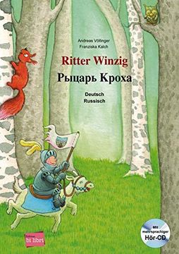 portada Ritter Winzig. Kinderbuch Deutsch-Russisch -Language: German