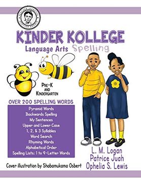 portada Kinder Kollege Language Arts: Spelling (Teacher Jeanette) (en Inglés)