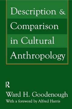 portada Description and Comparison in Cultural Anthropology (en Inglés)