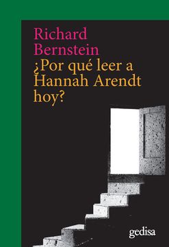 portada Por que Leer a Hannah Arendt Hoy? (in Spanish)