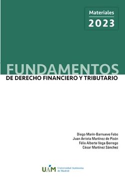 portada Fundamentos de Derecho Financiero y Tributario. Materiales 2023.