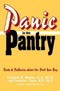 portada panic in the pantry: facts and fallacies about the food you buy (in English)