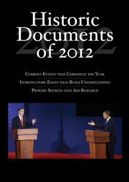 portada historic documents 2012 (en Inglés)