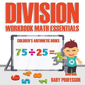 portada Division Workbook Math Essentials | Children's Arithmetic Books (en Inglés)