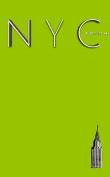 portada NYC Chrysler building chartruce grid style page notepad Michael Limited edition: NYC Chrysler building chartruce grid style page notepad Michael