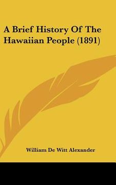 portada a brief history of the hawaiian people (1891) (in English)