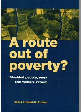 portada A Route out of Poverty? Disabled People, Work and Welfare Reform (en Inglés)