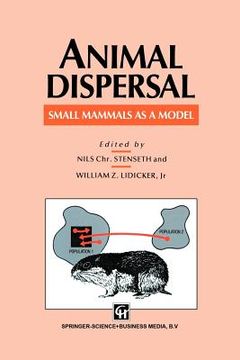 portada animal dispersal: small mammals as a model (en Inglés)