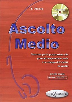 portada Ascolto Medio: Libro Dello Studente + cd Audio * (en Italiano)