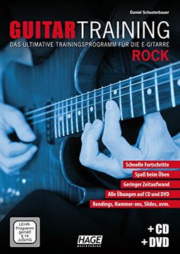 portada Guitar Training Rock: Das ultimative Trainingsprogramm für die E-Gitarre (en Alemán)