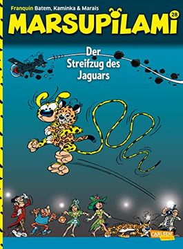 portada Marsupilami 28: Der Streifzug des Jaguar: Abenteuercomics für Kinder ab 8 (28) (en Alemán)