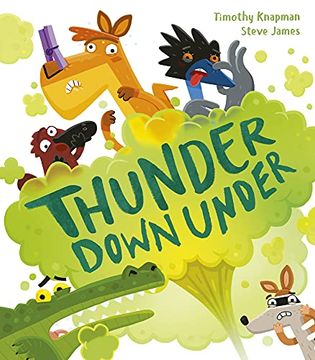portada Thunder Down Under: A Funny Fart Book for Children! (en Inglés)