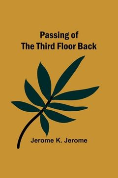 portada Passing of the Third Floor Back (in English)