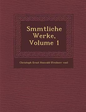 portada S Mmtliche Werke, Volume 1