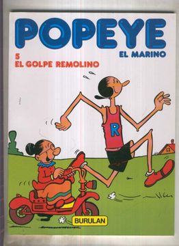 portada Popeye de Burulan Edicion 1983 Numero 5: El Golpe Remolino