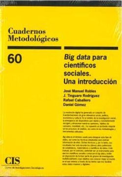 portada Big Data Para Científicos Sociales. Una Introducción (in Spanish)