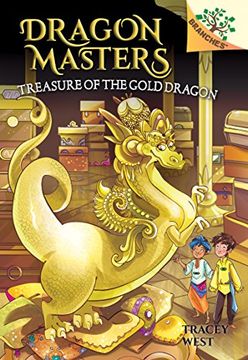 portada Treasure of the Gold Dragon: A Branches Book (Dragon Masters #12) (en Inglés)