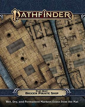 portada Pathfinder Flip-Mat: Bigger Pirate Ship (in English)
