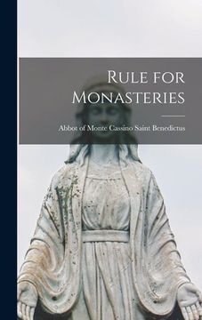 portada Rule for Monasteries (en Inglés)