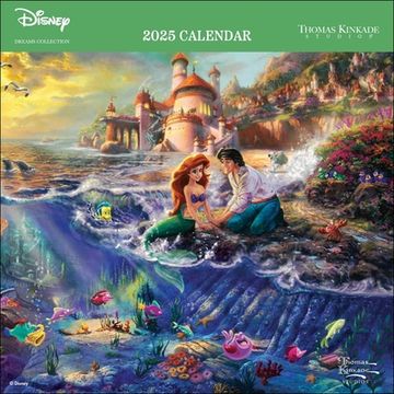 portada Disney Dreams Collection by Thomas Kinkade Studios: 2025 Mini Wall Calendar (en Inglés)