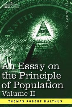 portada an essay on the principle of population, volume ii (en Inglés)