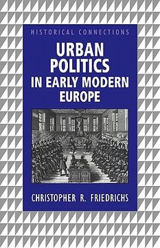 portada urban politics in early modern europe (en Inglés)
