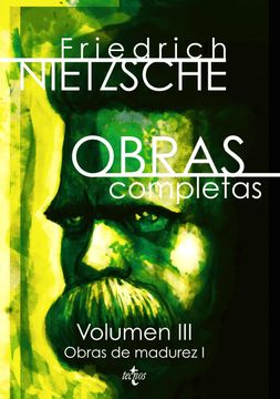 portada Obras Completas: Volumen Iii: Obras de Madurez i