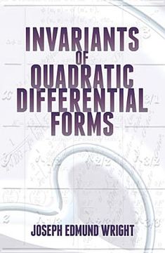 portada invariants of quadratic differential forms (en Inglés)